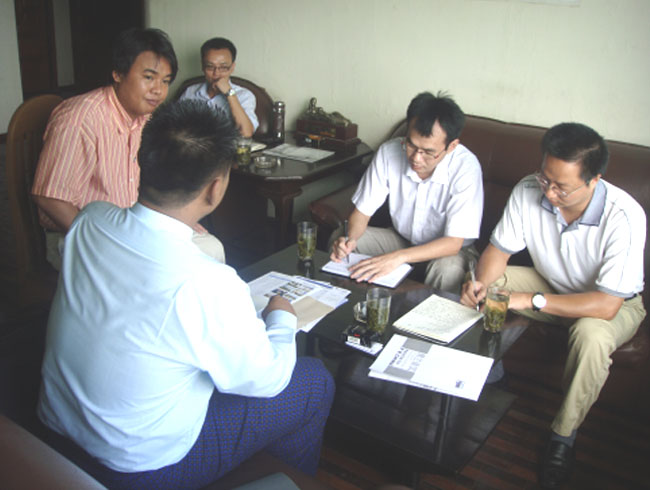 祝贺！！2010年8月佛兰空间膜结构与缅甸签订长期合作关系项目