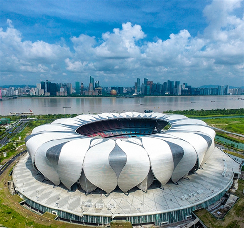 秋分遇上亚运会，佛兰空间带您领略赛场上的膜建筑之美