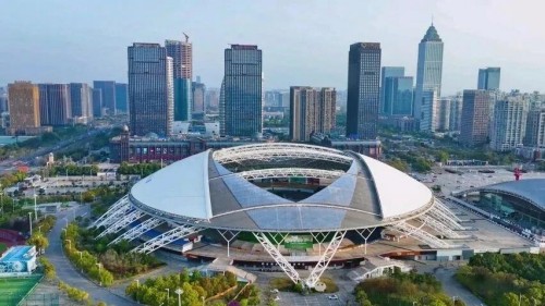 开合膜结构标杆｜南通体育会展中心「南鸟巢」，国内首座大型 PTFE 开合屋盖体育场